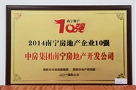 A2、2014南寧房地產(chǎn)企業(yè)10強(qiáng)